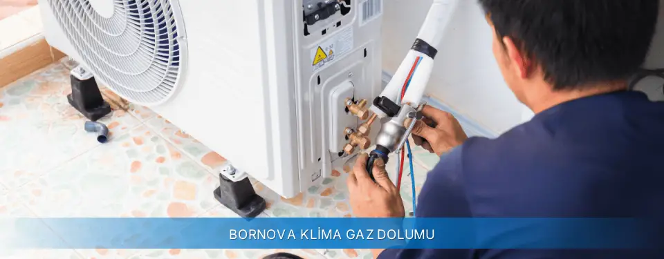 Bornova İlçemi Carrier Klima Gaz Dolumu